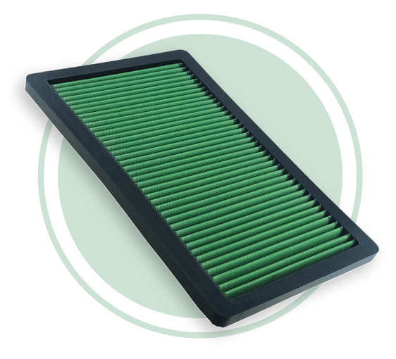 green air filter presentation