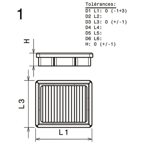 Green – Classic Car Air Filter – PCL024