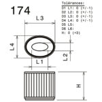 Green - Car Air Filter - G591022 - Image 2