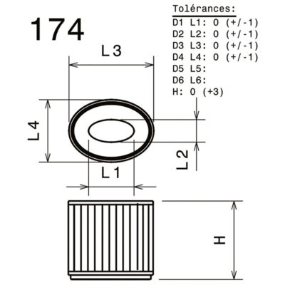 Green - Car Air Filter - G591022 - Image 2