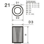 Green - Car Air Filter - G491599 - Image 2