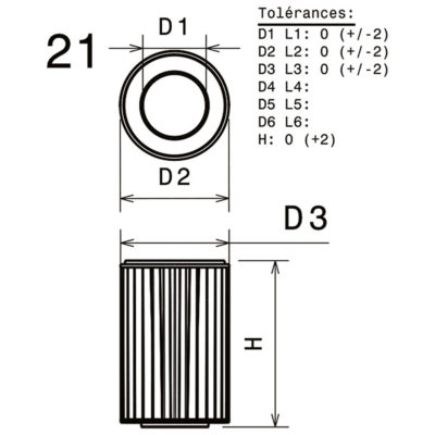 Green - Car Air Filter - G491623 - Image 2